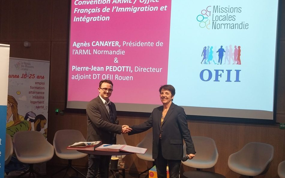 Signature de la convention ARML/Office Français de l'Immigration et Intégration