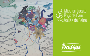 Toile 80×80 — Mission Locale de Lillebonne
