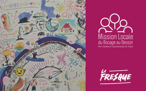 Toile 80×80 — Mission Locale du Bocage Bessin