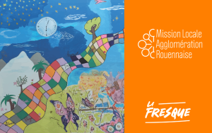Toile 80×80 — Mission Locale Agglomération Rouennaise